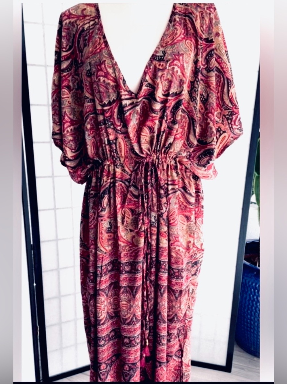 NWT Karma Highway Caftan Kaftan Cover-Up Dress Maxi